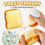 Food Shaped Crunchy Squishy Toy Set